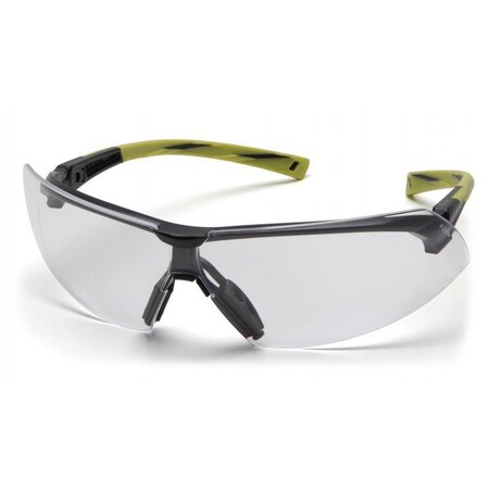 Pyramex - Onix - Hi Vis Green Frame/Clear Anti-Fog Lens SGR4910ST